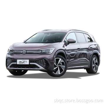Nuove auto elettriche Volkswagen ID6 Crozz Prime SUV 7 Sedili ad alta velocità Four Wheels Electric per adulti Volkswagen